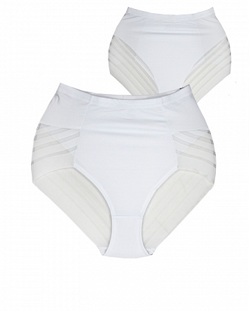 Женские высокие трусы слипы с утягивающим эффектом ALINA 